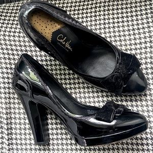 Cole Haan Patent Leather Platforms